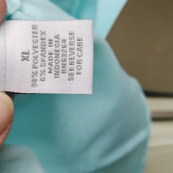 🩵Dressbarn baby blue women's button down blouse - Picture 5 of 6